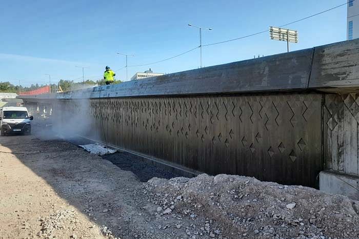 Betongimpregnering som utförs